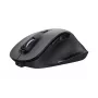 Pele Trust Fyda bezvadu RF + USB Type-A, optiska, 2400 DPI, melna