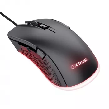Trust GXT 922 YBAR spēļu pele, labā roka, USB Type-A, optiskā, 7200 DPI