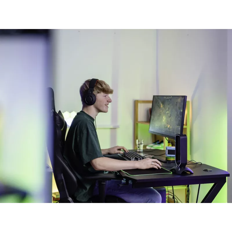 Trust GXT 265 Cintar RGB galvas austiņu statīvs