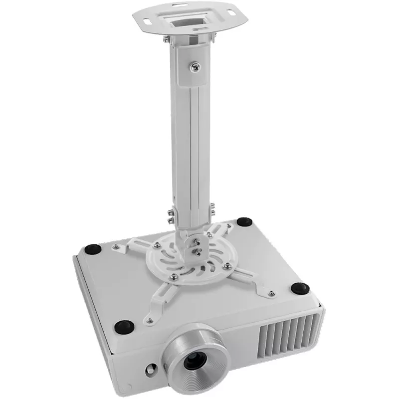 Techly projektora griestu stiprinājums pagarinājums 380-580 mm sudrabs ICA-PM 18S