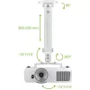 Techly projektora griestu stiprinājums pagarinājums 380-580 mm sudrabs ICA-PM 18S