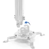 Techly projektora griestu stiprinājums pagarinājums 380-580 mm sudrabs ICA-PM 18S