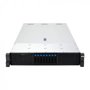 ASUS RS720A-E13-RS8G Socket SP5 Rack (2U) Melns, Sudrabs