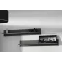 Peldošo plauktu komplekts Cama Meble SOHO 1250×200×200 mm, skaidu plātne, melns matēts (divi plaukti)