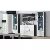 Peldošo plauktu komplekts Cama Meble SOHO, 2 plaukti, 1250×200×200 mm, skaidu plātne, pelēks matēts
