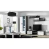 Peldošo plauktu komplekts Cama Meble SOHO, 2 plaukti, 1250×200×200 mm, skaidu plātne, pelēks matēts