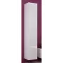 Pie sienas montējams skapis cama meble VIGO 180 — 1800×400×300 mm, balts/balts spīdums