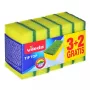 Trauku sūklis VILEDA Tip-Top 5 gab., taisnstūra šķiedras paliktņi 70×90×30 mm, dzeltens
