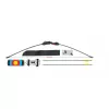 Poe Lang EK Chameleon RE-012B klasiskais loks, 10-15 lbs