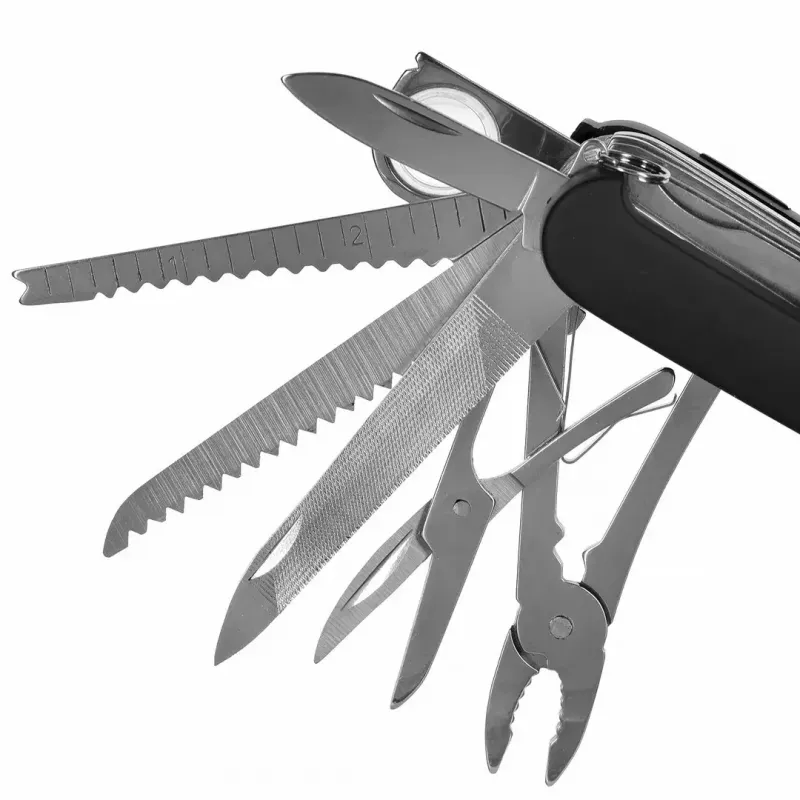Kabatas nazis AZYMUT Tatron daudzfunkcionāls salokāms nazis 25 instrumenti, nerūsējošais tērauds, 9 cm salocīts, 200 g, ādas holsteris