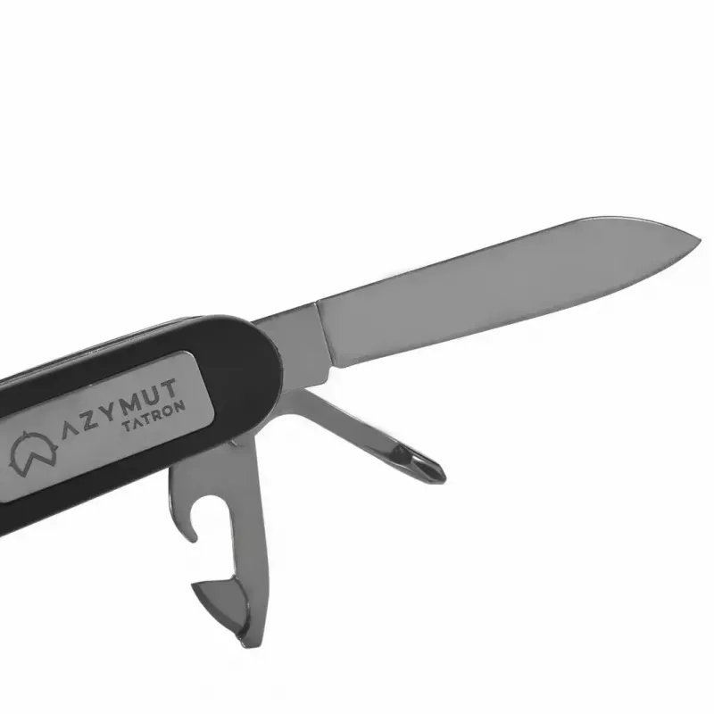 Kabatas nazis AZYMUT Tatron daudzfunkcionāls salokāms nazis 25 instrumenti, nerūsējošais tērauds, 9 cm salocīts, 200 g, ādas holsteris