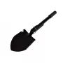 Salokāmā taktiskā lāpsta AZYMUT Trapper — nerūsējošais tērauds, melna, 410 mm, 565 g