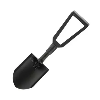 Salokāmā lāpsta M-TAC 60001001, oglekļa tērauda asmens 220 mm, garums 590 mm, svars 990 g, olīvzaļš pārvalks