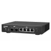 QNAP QSW-2104-2S tīkla slēdzis Nepārvaldāms 2.5G Ethernet Melns