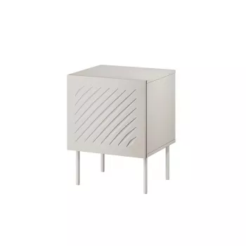 Naktsgaldiņš Cama meble SIENA 44.5×40×59 cm, kašmira matēts, MDF un skaidu plātne, komplektā 2 gab.