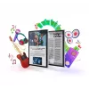 Planšetdators Lenovo Tab Plus 11,5 collu Luna Grey, MediaTek Helio G99, 8GB RAM, 128GB, Android 14, 11,5 collu 2000×1200 90Hz