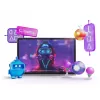 Planšetdators Lenovo Tab Plus 11,5 collu Luna Grey, MediaTek Helio G99, 8GB RAM, 128GB, Android 14, 11,5 collu 2000×1200 90Hz