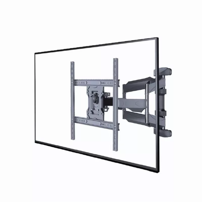 TV sienas stiprinājums Gembird WM-75ST-01 32 inch–75 inch, VESA 600x400, 45.5 kg, regulējams 4.9–49.1 cm, slīpums -5°–8°