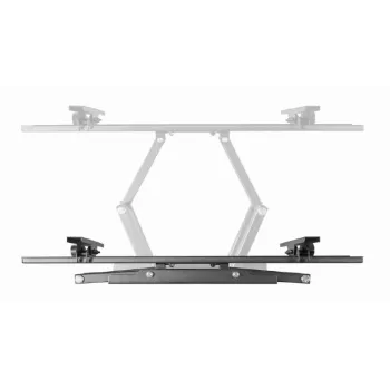 Sienas TV stiprinājums GEMBIRD WM-70ST-01 37 inch–70 inch ekrāniem, slīpums 0° līdz -20°, pagrieziens ±60°, VESA 200×200–600×400, maks. 35 kg, melns
