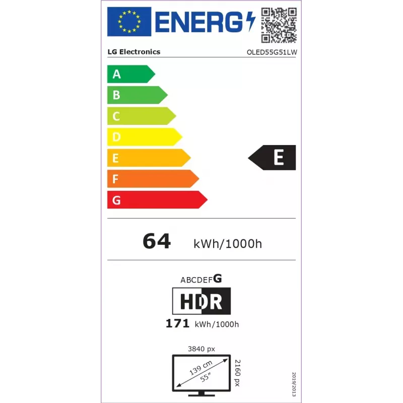 LG OLED evo AI OLED55G51LW televizors 139,7 cm (55 inch) 4K Ultra HD Smart TV Wi-Fi Melns