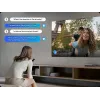 TV Samsung 75 collu Neo QLED QN85F 4K UHD, Neo QLED, 3840×2160, Tizen, Wi‑Fi, HDMI×4, 75 colli (189 cm), Sudrabs