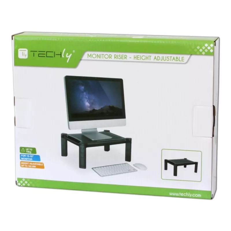 Techly ICA-MS 401 regulējama monitora statīvs