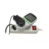 Vatmetrs GreenBlue GB202 jaudas mērītājs 0–9999 W, 3600 W max, 220–240 V, 16 A, LCD displejs