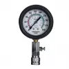 Analogais manometrs YATO YT-73022 0–20 bar, 75 mm ciparnīca, oglekļa tērauds, 0,5 m šļūtene, 4 misiņa adapteri, transporta maciņš