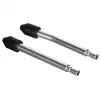 Analogais manometrs YATO YT-73022 0–20 bar, 75 mm ciparnīca, oglekļa tērauds, 0,5 m šļūtene, 4 misiņa adapteri, transporta maciņš