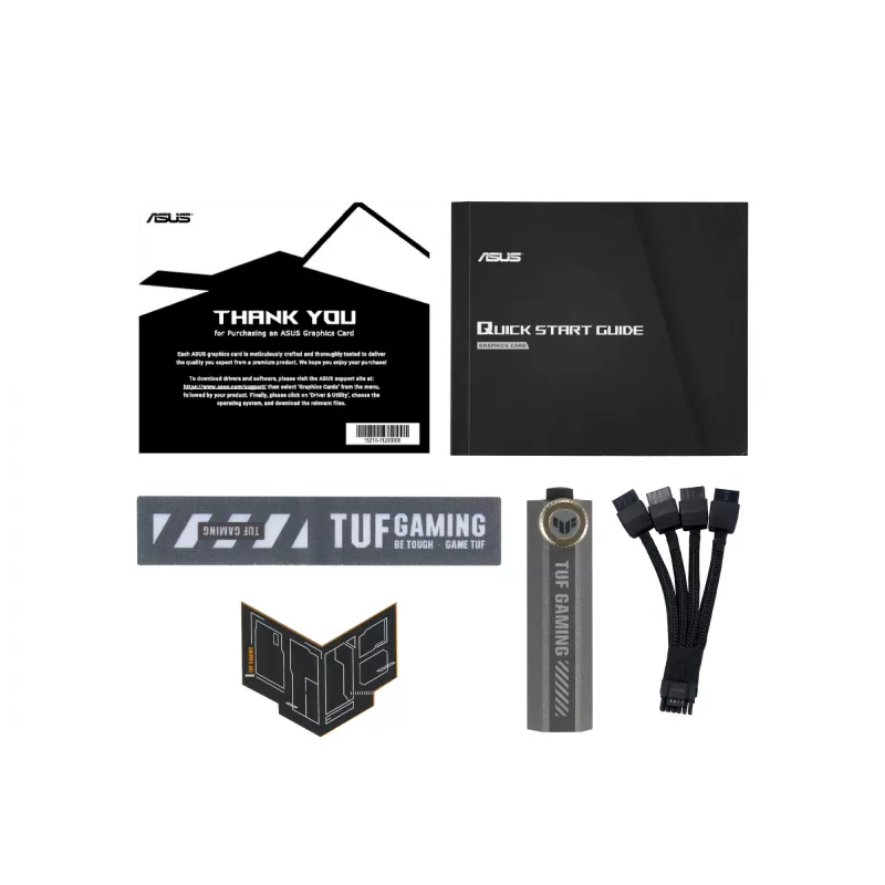 Grafikas karte ASUS TUF Gaming GeForce RTX 5090 — 32 GB GDDR7, 512 bitu, PCIe 5.0, 3 ventilatori