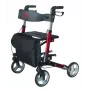 Četrriteņu alumīnija staigulis ANTAR AT51006, salokāms, regulējams augstums, 20 cm riteņi, max slodze 136 kg, sēdeklis 25×46 cm, svars 7.35 kg