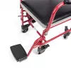 Ratiņkrēsls ar poda sēdekli TIMAGO FS 692 salokāms viegls, tērauda rāmis, 4 riteņi, 100 kg