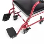 Ratiņkrēsls ar poda sēdekli TIMAGO FS 692 salokāms viegls, tērauda rāmis, 4 riteņi, 100 kg