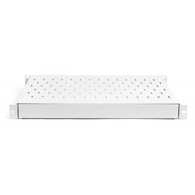 Plaukts Digitus TN-19-5/9-1U-W-GY Pelēks Tērauds 19 collu 500mm Dziļums