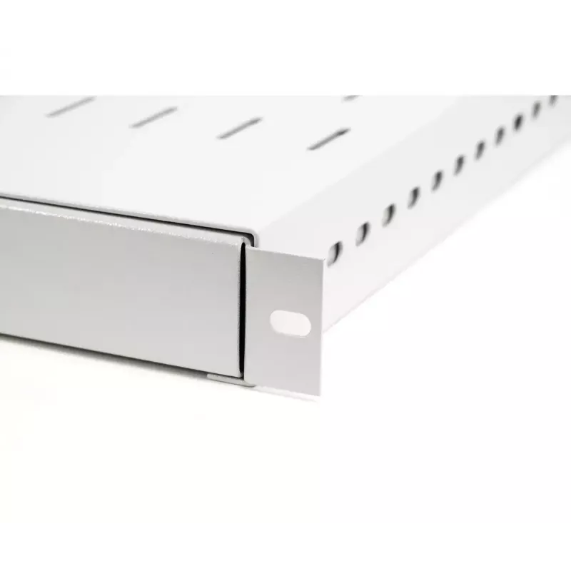 Plaukts Digitus TN-19-5/9-1U-W-GY Pelēks Tērauds 19 collu 500mm Dziļums
