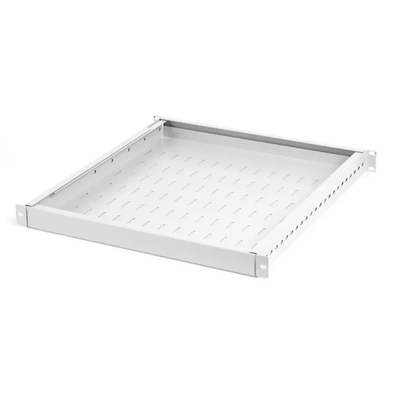 Plaukts Digitus TN-19-5/9-1U-W-GY Pelēks Tērauds 19 collu 500mm Dziļums