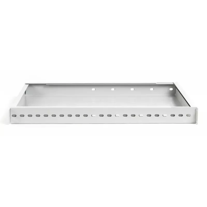Plaukts Digitus TN-19-5/9-1U-W-GY Pelēks Tērauds 19 collu 500mm Dziļums