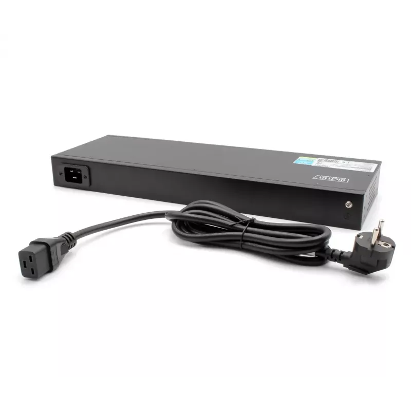 Strāvas sadales bloks PDU Digitus DN-DP-H-1-8C13 1U Melns 16A