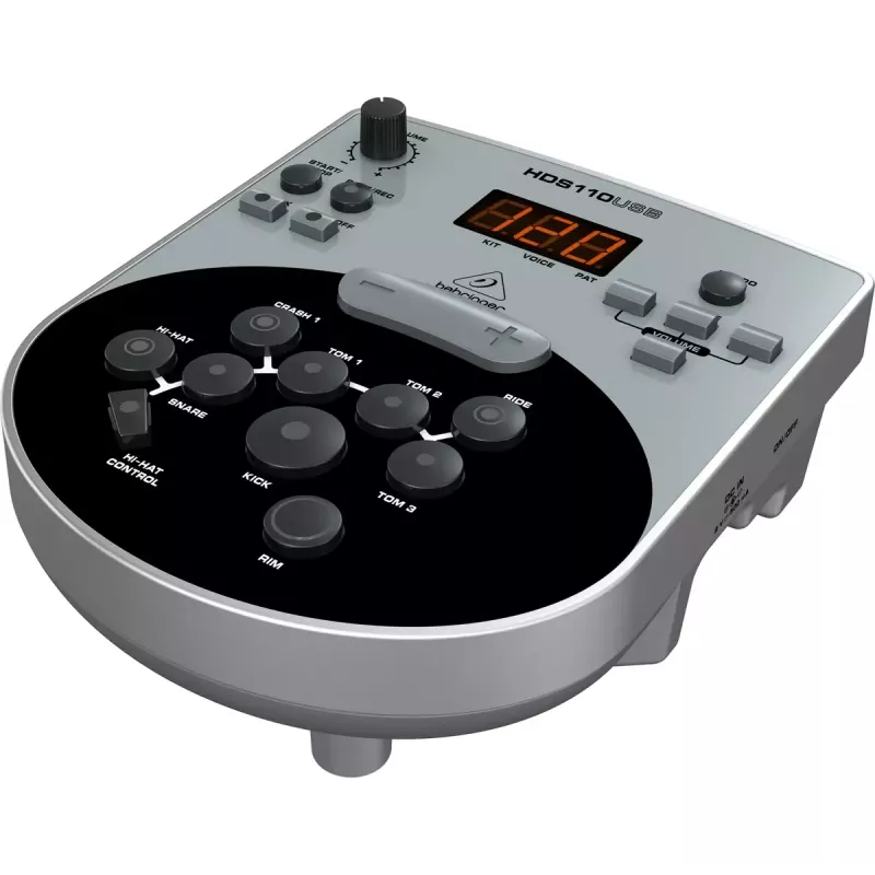 Behringer XD8USB elektronisko bungu komplekts, melnā krāsā