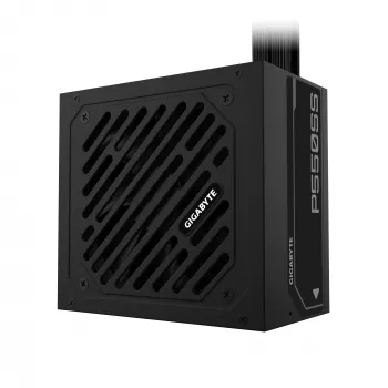 GIGABYTE P650SS barošanas bloks - 650 W, 80 PLUS Silver, PCIe 5.0, ATX 3.0, 120 mm ventilators, EU kontaktdakša