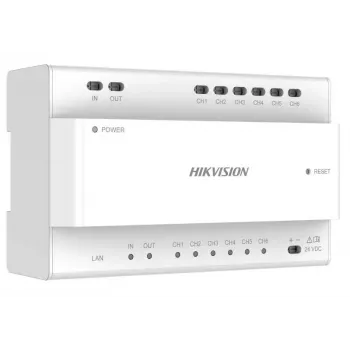 Video sadalītājs Hikvision DS-KAD706Y-S 6 kanāli 1U statīva stiprinājums