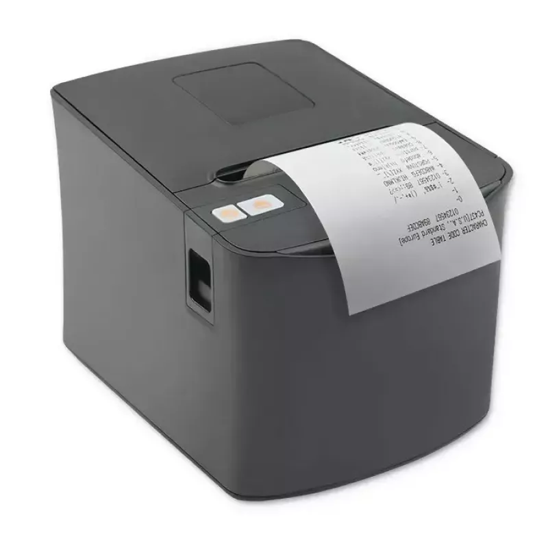 Termo kvīšu printeris QOLTEC 50256 ar USB interfeisu — kompakts POS printeris