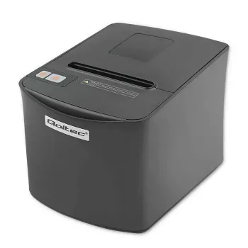 Termo kvīšu printeris QOLTEC 50256 ar USB interfeisu — kompakts POS printeris