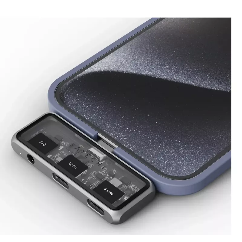 Laptop dokstacija Satechi ST-HXRAJM — USB 3.2 Gen 2 (Type-C), 100W PD, Pelēka