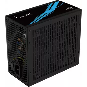 Aerocool LUX850 barošanas bloks 850W 80 Plus Bronze 230V 88% efektivitāte melns