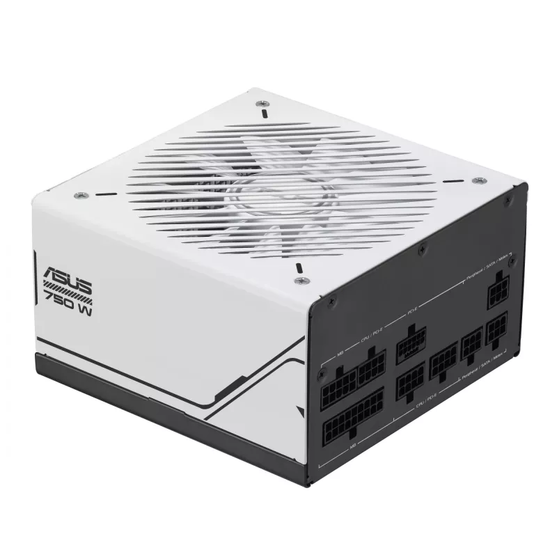 ASUS Prime AP-750G barošanas bloks 750 W 20+4 pin ATX ATX Melns, Balts