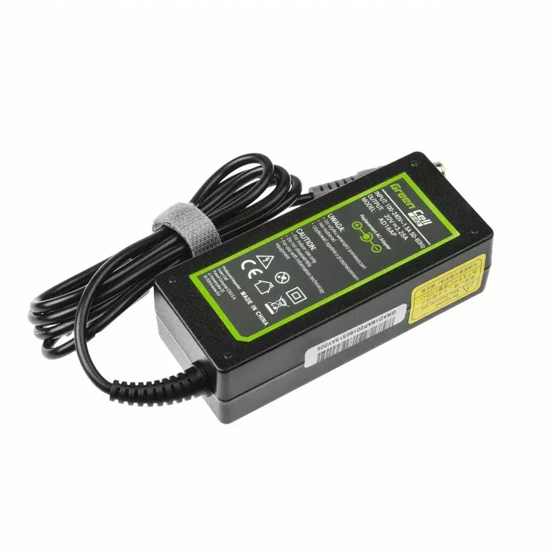 Green Cell AD16AP PRO lādētājs Lenovo klēpjdatoriem 20V | 3.25A | 65W | 7.7-5.5mm