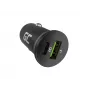 Auto lādētājs Green Cell CADM-GC-38AC 38W, 1x USB-C (PD 3.0) + 1x USB-A, alumīnija korpuss, melns