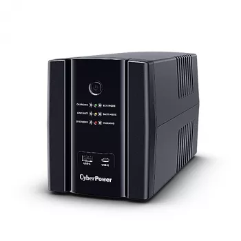 UPS CYBERPOWER UT2200EG Line-Interactive 2.2 kVA (1320 W) 4 AC kontaktligzdas, USB Type-A/C, RJ11 pārsprieguma aizsardzība, AVR, melns