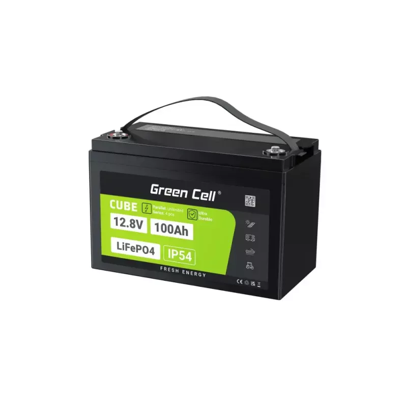 UPS akumulators Green Cell LFPGC12V100AH Litija Dzelzs Fosfāts 12.8V 100Ah